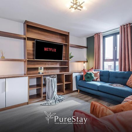 Stunning Five Bedroom Manchester House With Free Parking By Purestay Short Lets & Serviced Accommodation 외부 사진