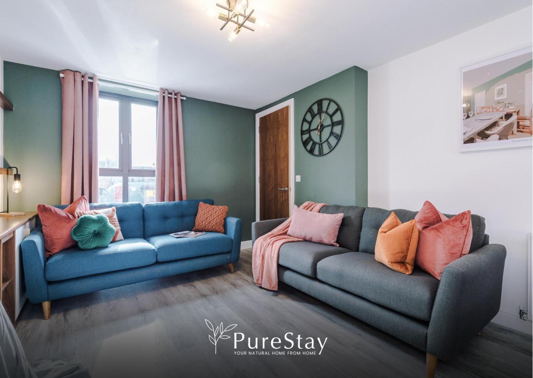 Stunning Five Bedroom Manchester House With Free Parking By Purestay Short Lets & Serviced Accommodation 외부 사진
