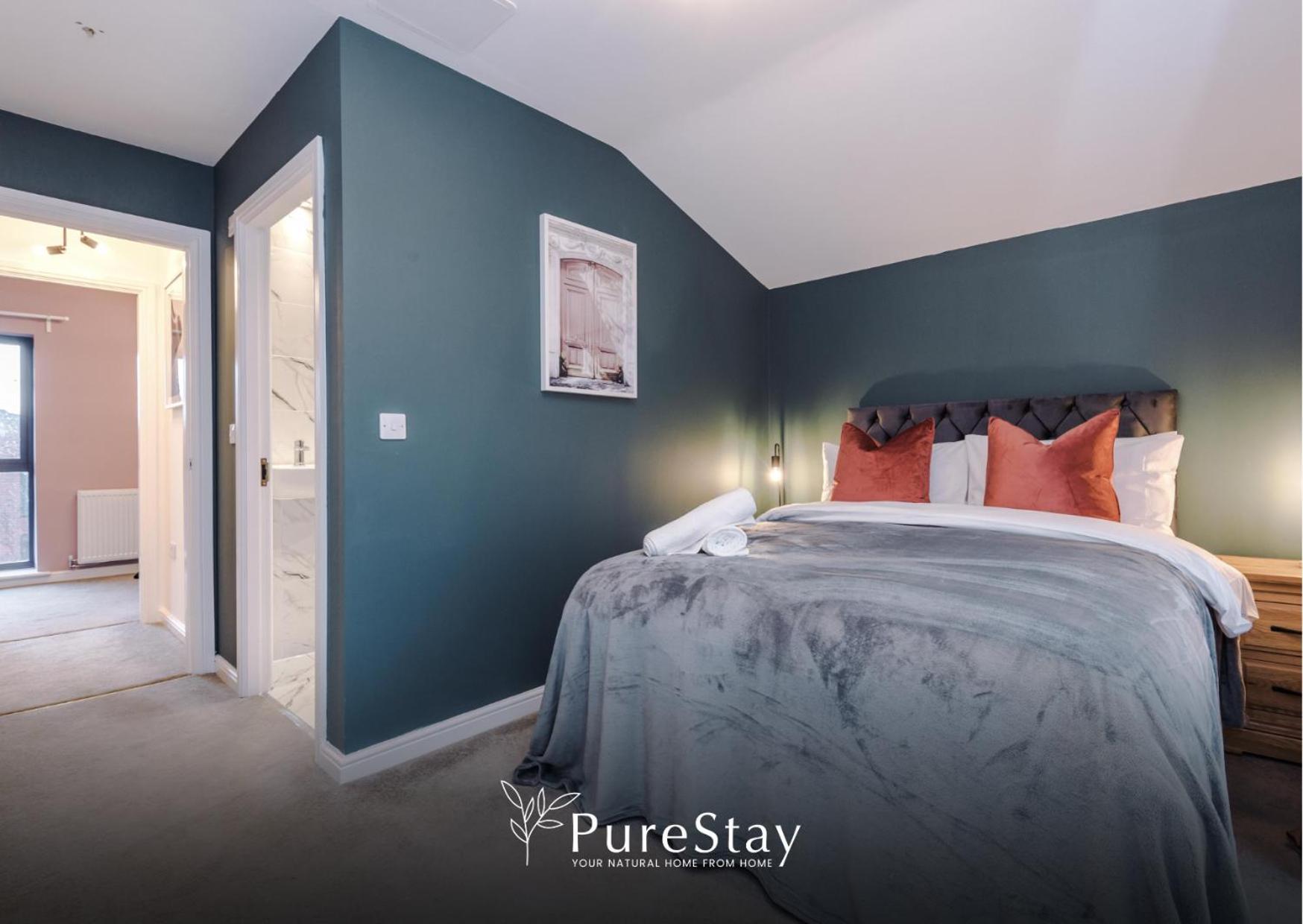 Stunning Five Bedroom Manchester House With Free Parking By Purestay Short Lets & Serviced Accommodation 외부 사진